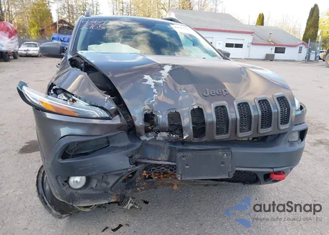 2018 Jeep Cherokee Trailhawk 4X4 z USA, uszkodzony, nr VIN 1C4PJMBX6JD512658